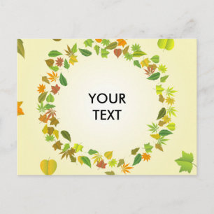 Najaarbladeren Briefkaart