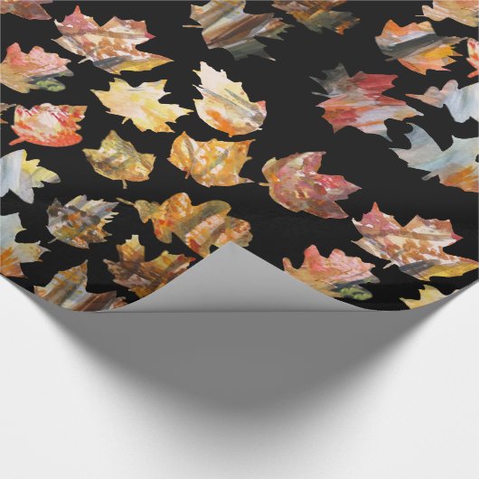 Najaarbladeren Cadeaupapier (Hoek)