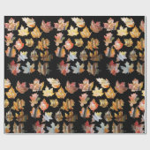 Najaarbladeren Cadeaupapier (Vlak)