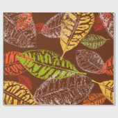 Najaarbladeren Cadeaupapier (Vlak)