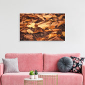 Najaarbladeren Canvas Afdruk (Insitu (Woonkamer))