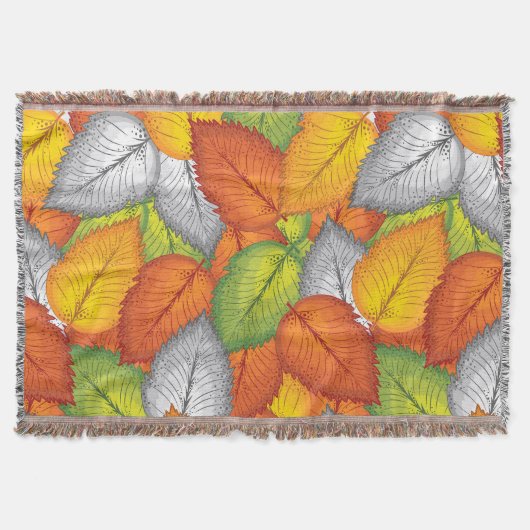 Najaarbladeren Deken (Voorkant)