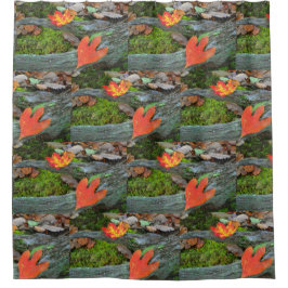 Najaarbladeren Douchegordijn