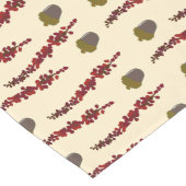 Najaarbladeren en langtafelolijven lange tafelloper (Hoek)