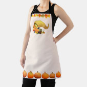 Najaarbladeren, hoorn van genoeg en pompoenen schort (Insitu)