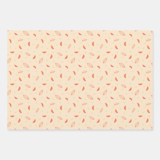 Najaarbladeren Inpakpapier Vel (Voorkant 2)