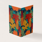 Najaarbladeren Kaart (Buitenkant)