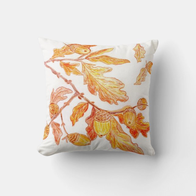 Najaarbladeren Kussen (Voorkant)