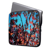 Najaarbladeren Laptop Sleeve (Voorkant Links)