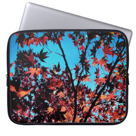 Najaarbladeren Laptop Sleeve