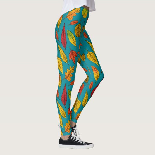Najaarbladeren Leggings (Rechts)