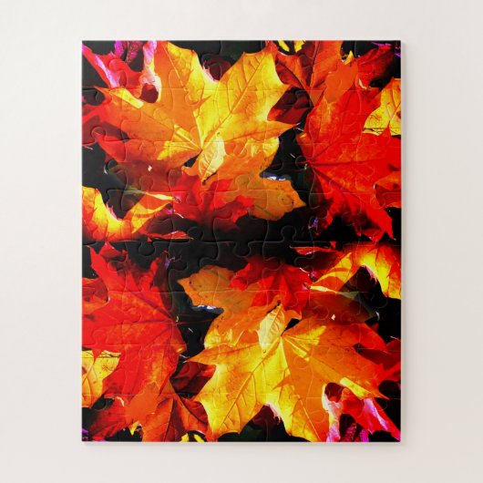 Najaarbladeren Legpuzzel (Verticaal)