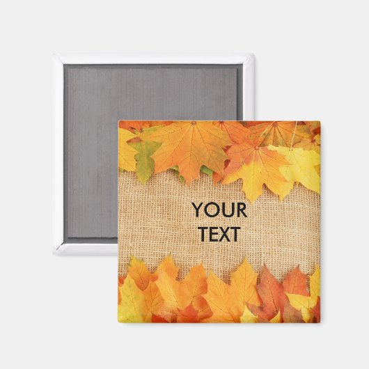 Najaarbladeren Magneet (Voorkant / Achterkant)