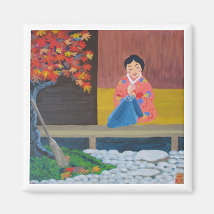 Najaarbladeren Magneet