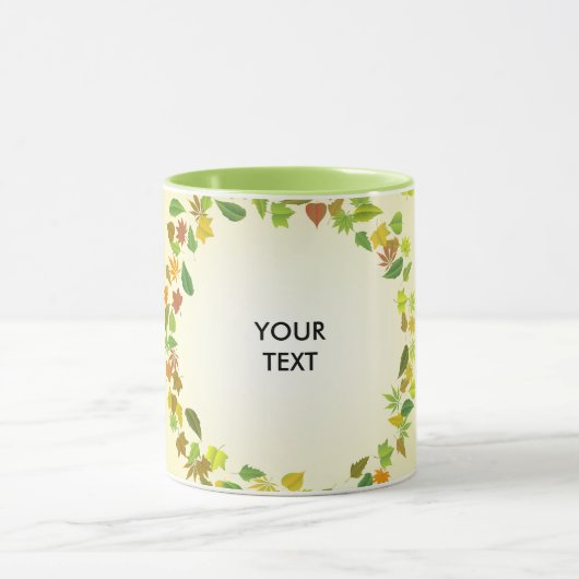 Najaarbladeren Mok (Midden)