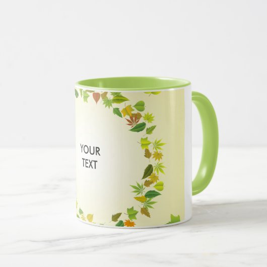 Najaarbladeren Mok (Voorkant rechts)