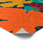 Najaarbladeren Poster (Hoek)