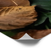 Najaarbladeren Poster (Hoek)