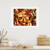 Najaarbladeren Poster (Keuken)