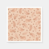 Najaarbladeren Servet (Voorkant)