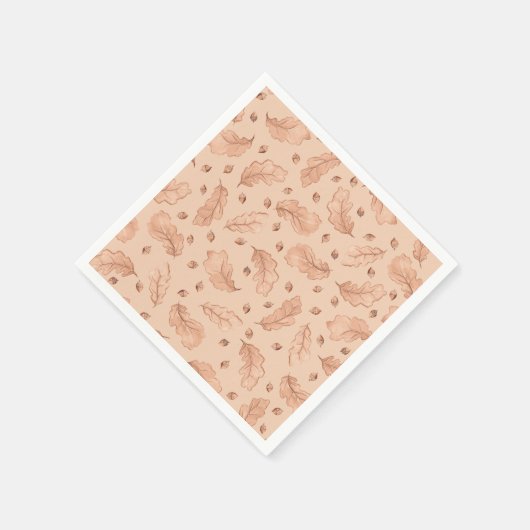 Najaarbladeren Servet (Hoek)