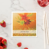 Najaarbladeren Servet (Insitu)