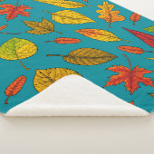 Najaarbladeren Sherpa Deken (3/4)