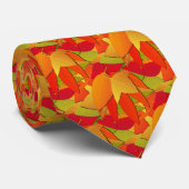 Najaarbladeren Stropdas (Opgerold)