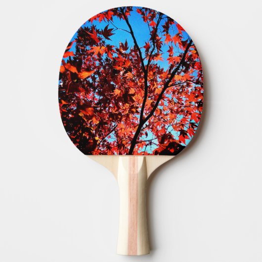 Najaarbladeren Tafeltennisbatje (Voorkant)