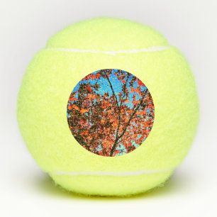 Najaarbladeren Tennisballen
