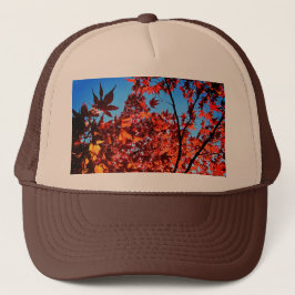 Najaarbladeren Trucker Pet
