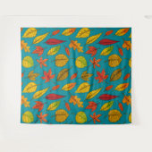 Najaarbladeren Wandkleed (Voorkant (horizontaal))