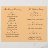 Najaarbloemen Gevouwen weddenschap (Achterkant)