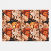Najaarbloemen Inpakpapier Vel (Voorkant 3)