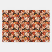Najaarbloemen Inpakpapier Vel (Voorkant)