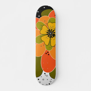Najaarbloemen, najaar, bloem, afbeelding persoonlijk skateboard
