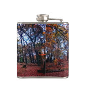 Najaarbomen Heupfles (Achterkant)