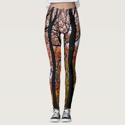 Najaarbomen Leggings (Voorkant)