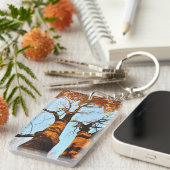 Najaarbomen Sleutelhanger (Voorkant Rechts)