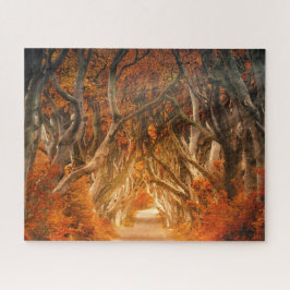 Najaarbosboombladeren bossen herfst legpuzzel