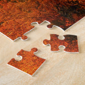 Najaarbosboombladeren bossen herfst legpuzzel (Zijkant)