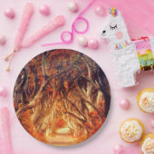 Najaarbosboombladeren bossen herfst papieren bordje (Feest)