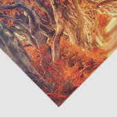 Najaarbosboombladeren bossen herfst tissuepapier (Detail)