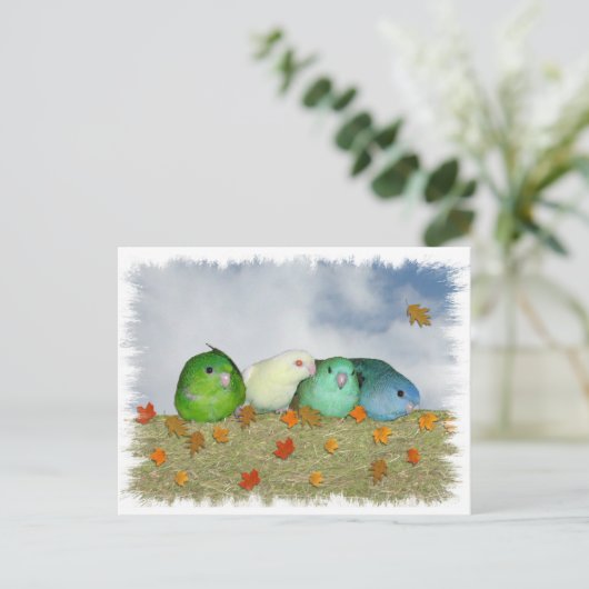 Najaardag Briefkaart (Staand voorkant)