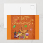 Najaardecoratie-Briefkaart Briefkaart (Voorkant / Achterkant)