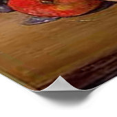 Najaardecorpties op de Druk van de Lijst Poster (Hoek)