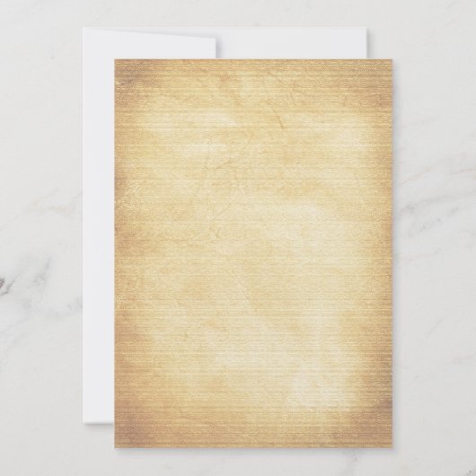 Najaargang alleen herfst rustic vine berries Wedde Kaart (Achterkant)