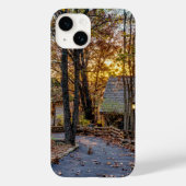 Najaargang Bossen Sunset Walkway Case-Mate iPhone Case (Achterkant)