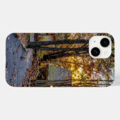 Najaargang Bossen Sunset Walkway Case-Mate iPhone Case (Achterkant (horizontaal))