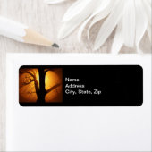 Najaargang door de boom visogen Uitzicht Etiket (Insitu)